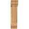 Ekena Millwork Traditional Traditional Smooth Bracket w/ Offset Brace, Western Red Cedar, 7 1/2"W x 24"D x 32"H BKT0806X24X32TRA01SWR - alternate 2
